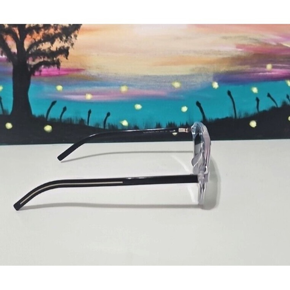 Dior Homme Blacktie 247S  900T4 Clear/Black  Eyeglasses 60-14-150 Frames Only - Picture 5 of 11